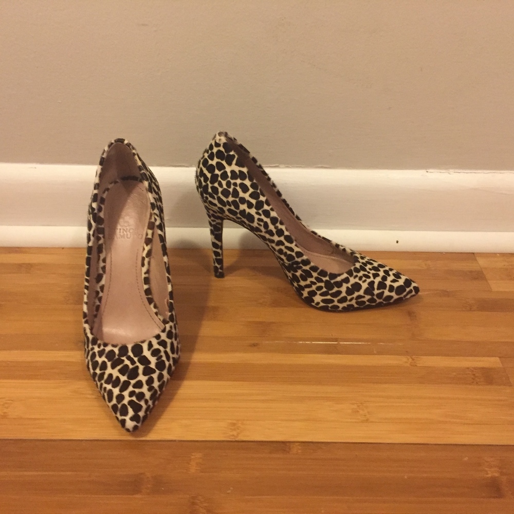 Beautiful Leopard Stilettos by Vince Camuto